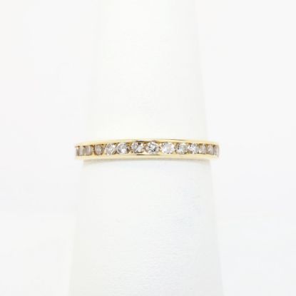 Picture of 0.40ct Diamond Band Ring in 14k Yellow Gold