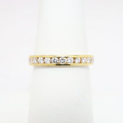 Picture of 1.30ct Diamond Band Ring in 18k Yellow Gold