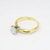 Picture of 0.89ct Round Brilliant Cut Diamond Solitaire Ring in 18k Yellow Gold