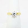 Picture of 0.89ct Round Brilliant Cut Diamond Solitaire Ring in 18k Yellow Gold