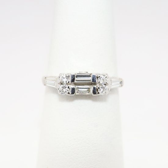 Picture of 0.50ct Diamond Band Ring in 14k White Gold