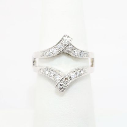 Picture of 0.66ct Diamond Insert Ring in 14k White Gold