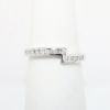 Picture of 0.25ct Diamond Bypass Band Ring in 14k White Gold