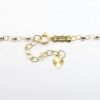 Picture of Beaded Link Chain Anklet in 14k Two-Tone Gold