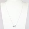 Picture of Mother and Baby Horse Pendant Necklace in 10k White Gold & Diamonds