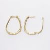 Picture of Diamond Hoop Earrings in 14k Yellow Gold