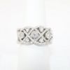 Picture of 3.10ct 'Woven' Diamond Band Ring in 14k White Gold