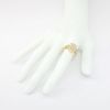 Picture of Crown of Light 'Dancing' en Tremblant Diamond Ring in 14k Yellow Gold