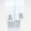 Picture of 1.46ct Diamond Solitaire Earrings in 14k White Gold