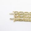 Picture of 7.65ct Diamond Baguette Bracelet in 14k Yellow Gold