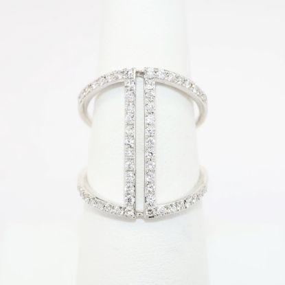 Picture of 0.85ct Diamond Statement Ring in 14k White Gold