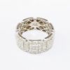 Picture of 3.50ct Pave Set Diamond Ring in 10k White Gold