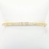 Picture of 18k Yellow Gold & Diamond Bangle Bracelet with Star & Moon Details, 3.50ct