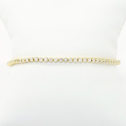 Picture of 1.50ct Diamond Tennis Bracelet in 18k Yellow Gold