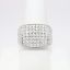Picture of 2.00ct Pave Set Diamond Men's Ring in 14k White Gold