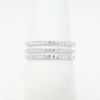 Picture of 0.50ct Diamond Triple Band Ring in 10k White Gold