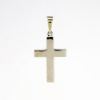 Picture of Crucifix Pendant in Two-Tone 14k Gold