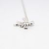 Picture of Palm Tree Pendant Necklace in 14k White Gold