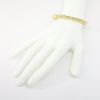 Picture of Spiral/Twisted Hinged Bangle Bracelet in 18k Yellow Gold