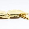 Picture of Retro, Textured Asymmetrical Link Bracelet in 18k Yellow Gold