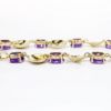 Picture of Amethyst Bracelet with Sea Shells, Sand Dollars & Starfish in 14k Yellow Gold