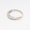 Picture of 14k White Gold & 0.50ct Pave Set Diamond Band Ring