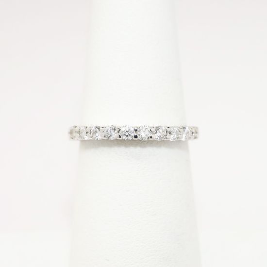 Picture of 0.33ct Diamond Band Ring in 14k White Gold