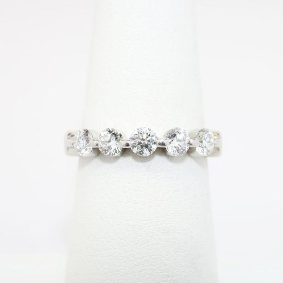 Picture of Platinum & 0.40ct Diamond Band Ring