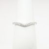 Picture of 0.15ct Diamond Contour Band Ring in 14k White Gold