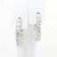 Picture of 2.16ct Diamond Hoop Earrings in 14k White Gold