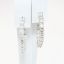 Picture of 3.21ct Diamond Hoop Earrings in 14k White Gold