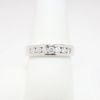 Picture of 14k White Gold & 0.50ct Channel Set Diamond Band Ring