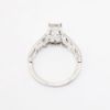 Picture of 14k White Gold & 0.82 Round Brilliant Cut Diamond Engagement Ring