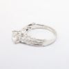 Picture of 14k White Gold & 0.82 Round Brilliant Cut Diamond Engagement Ring