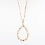 Picture of 14k Rose Gold & Diamond Teardrop Pendant Necklace
