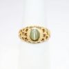 Picture of 14k Yellow Gold & Cat's Eye Cabochon Ring