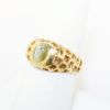 Picture of 14k Yellow Gold & Cat's Eye Cabochon Ring