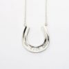 Picture of Tiffany & Co. Delicate Sterling Silver Horseshoe Pendant Necklace