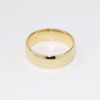 Picture of 14k Yellow Gold 6mm Men's Band Ring with Beveled Edge