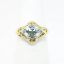 Picture of Antique Edwardian Era 14k Yellow Gold & Aquamarine Ring