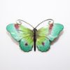 Picture of Vintage O.F. Hjortdahl (Norway) Sterling Silver & Guilloche Enameled Butterfly Brooch