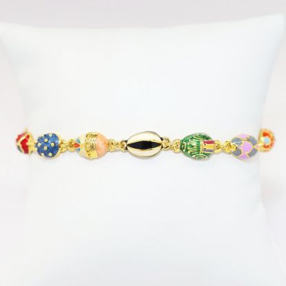 Picture of Joan Rivers Mini Fabergé Style Egg Bracelet