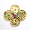 Picture of Early 1940's Fashioncraft, Robert Large Rhinestone Statement Brooch