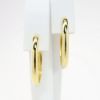 Picture of Tiffany & Co. Square Cushion Hoop Earrings in 18k Yellow Gold