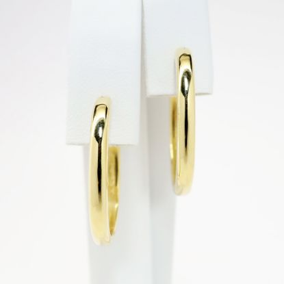Picture of Tiffany & Co. Square Cushion Hoop Earrings in 18k Yellow Gold