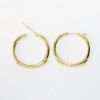 Picture of Tiffany & Co. Square Cushion Hoop Earrings in 18k Yellow Gold