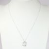 Picture of 14k White Gold & Diamond Turtle Pendant Necklace