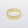 Picture of 14k Yellow Gold 6mm Men's Wedding Band with Milgrain Edges, US Size 10.25