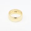 Picture of 14k Yellow Gold 7mm Flat Band Ring, US Size 6.25