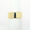 Picture of 14k Yellow Gold 8mm Cigar Band Ring, US Size 6.25